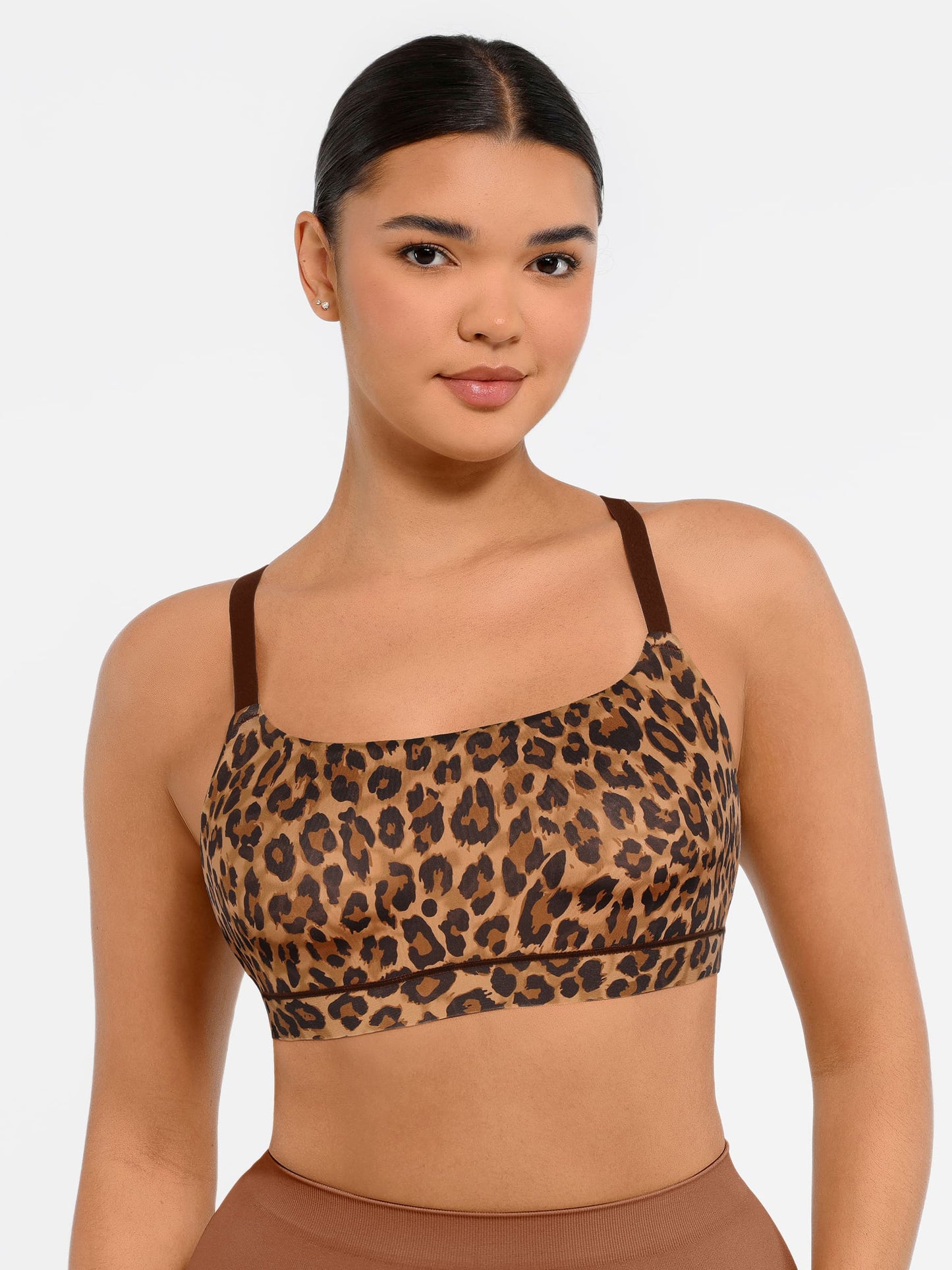 Feelingirl Everyday Wireless Invisible Square Neck Bra