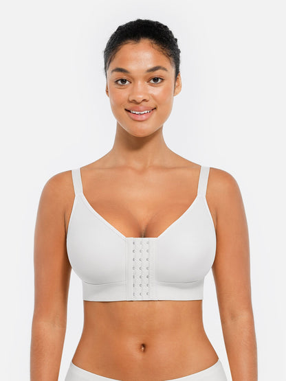 Feelingirl Full Coverage Front Closure Post-Operation Bra