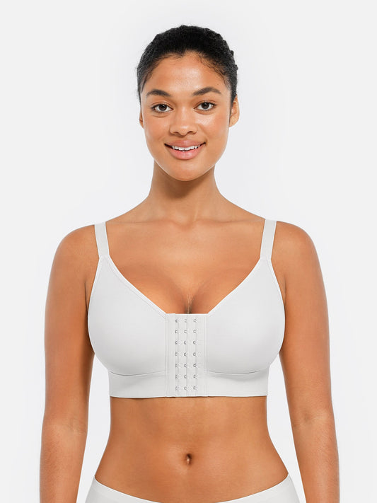 Feelingirl Full Coverage Front Closure Post-Operation Bra