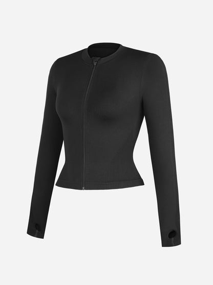 Feelingirl Seamless Long-Sleeve Workout Top