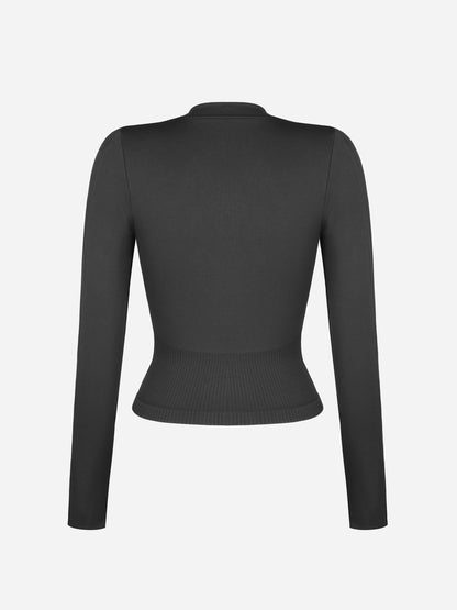 Feelingirl Seamless Long-Sleeve Workout Top