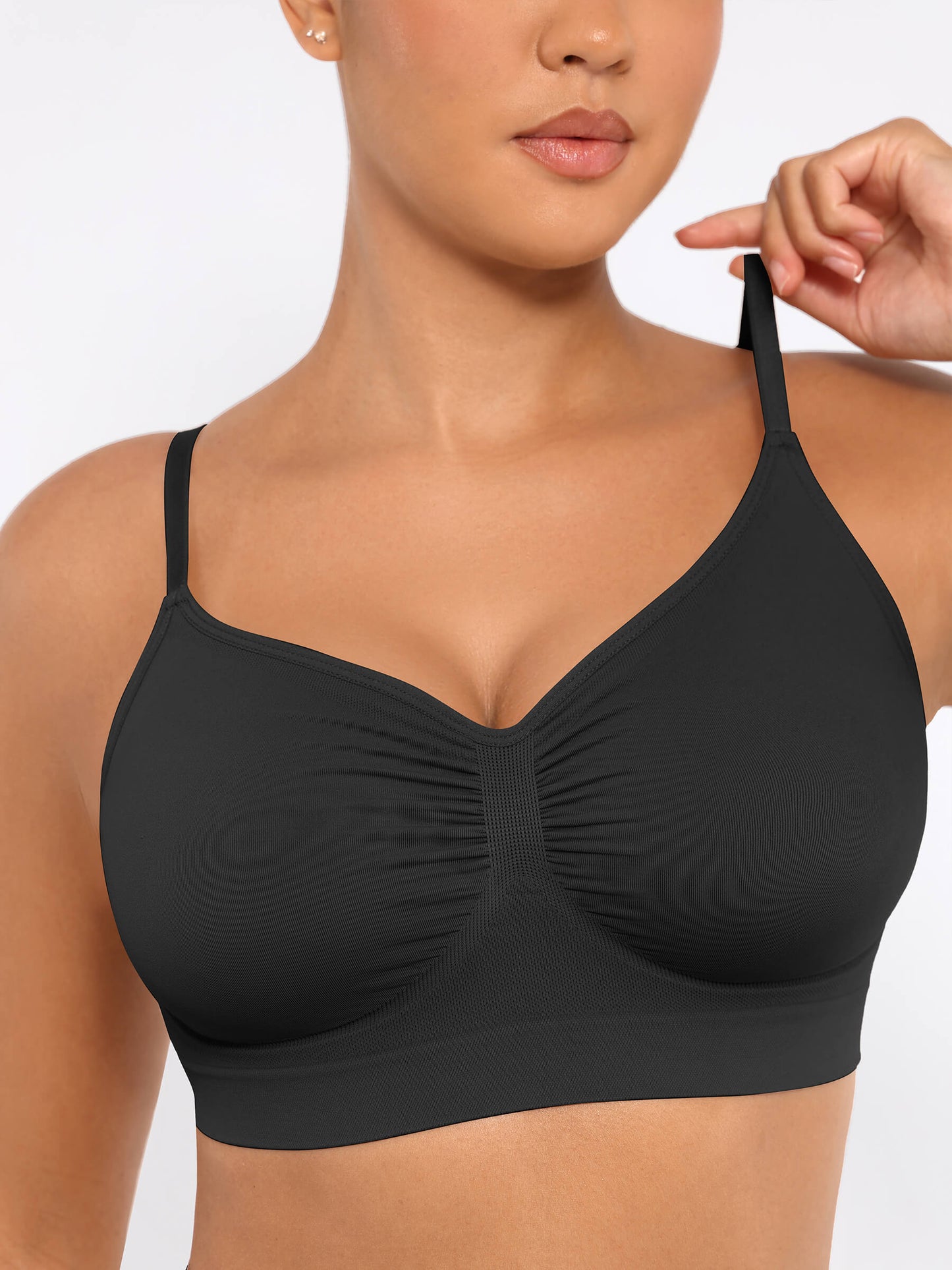 Feelingirl Wireless Bra & Seamless Tummy Control Brief Set