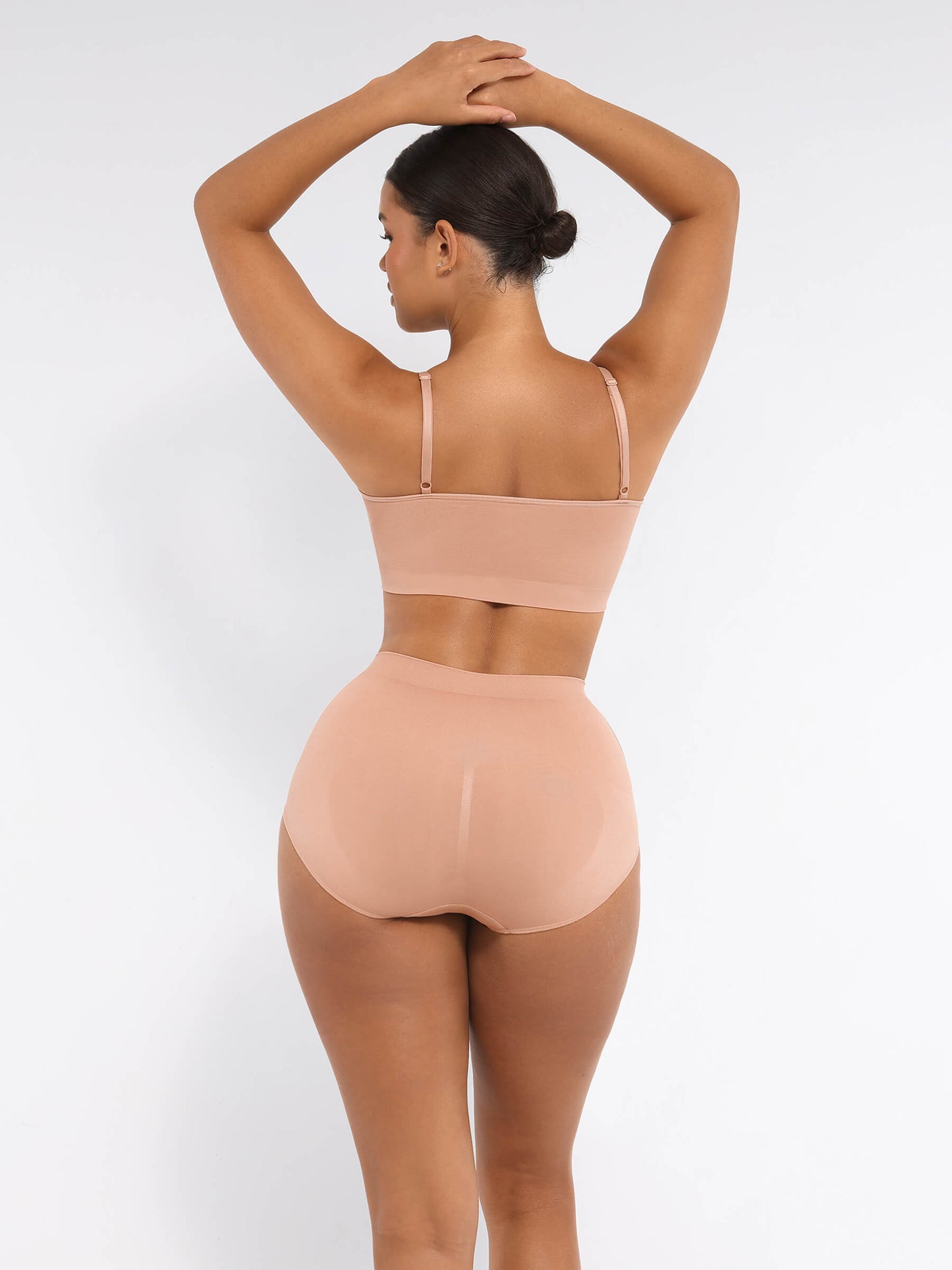 Feelingirl Wireless Bra & Seamless Tummy Control Brief Set