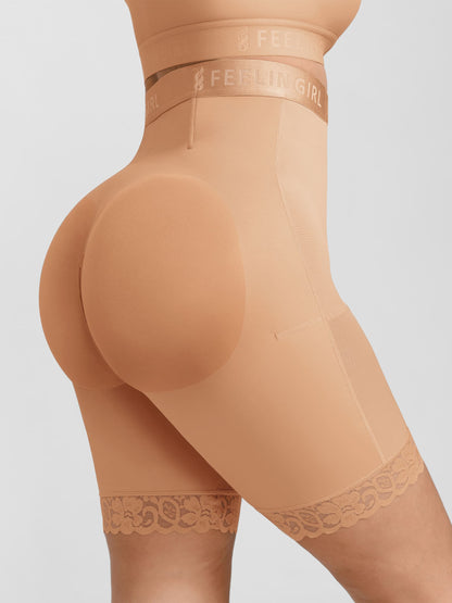 Feelingirl Steel-Boned High-Waist Shaper