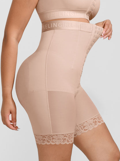 Feelingirl Steel-Boned High-Waist Shaper