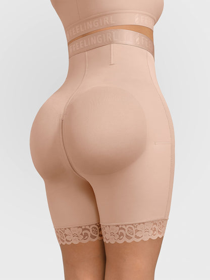 Feelingirl Steel-Boned High-Waist Shaper