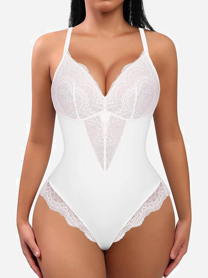 Feelingirl Low-back Ultra-versatile Lace Bodysuit