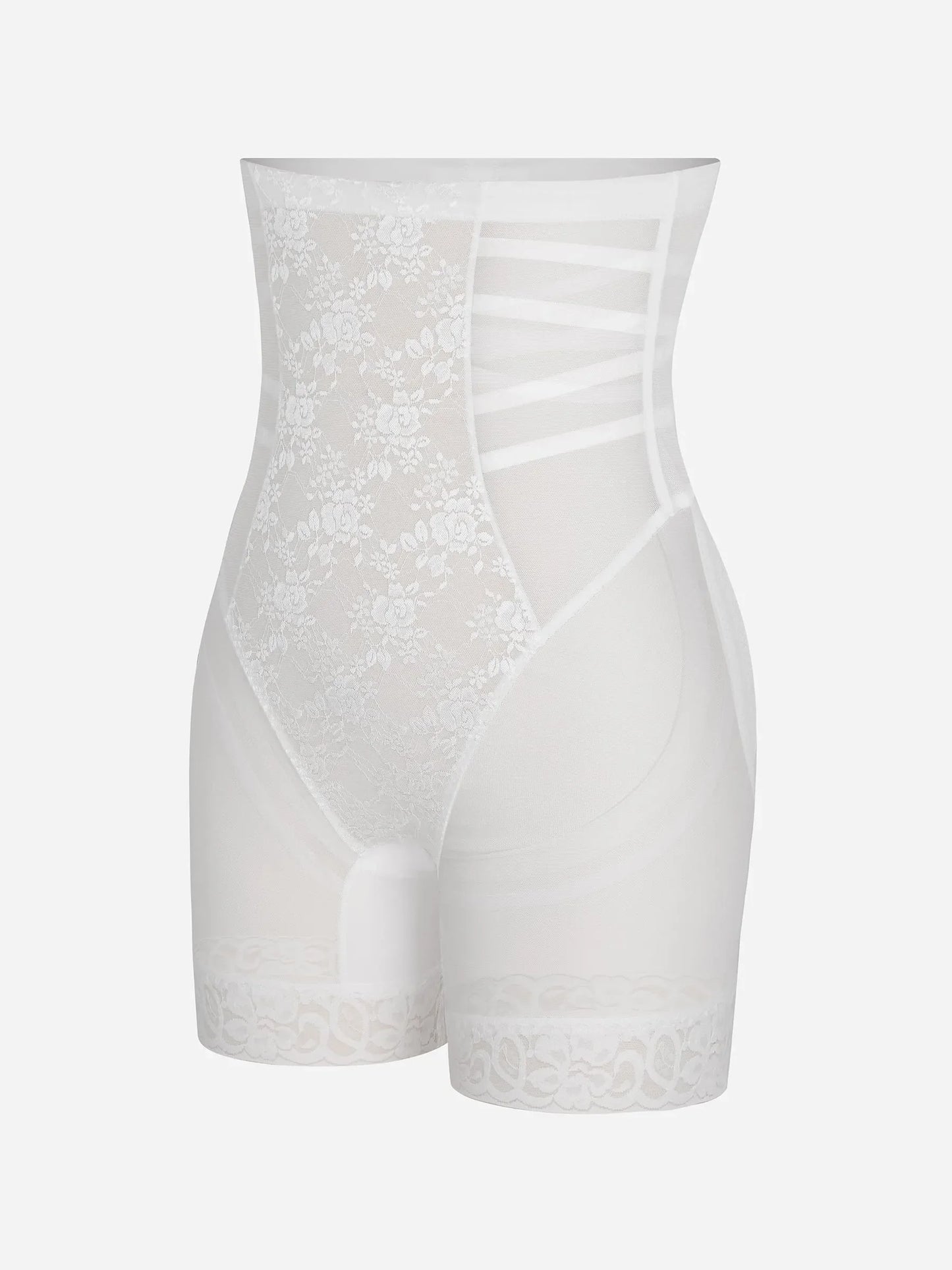 Feelingirl Patterned Lace Breathable Shapewear Shorts