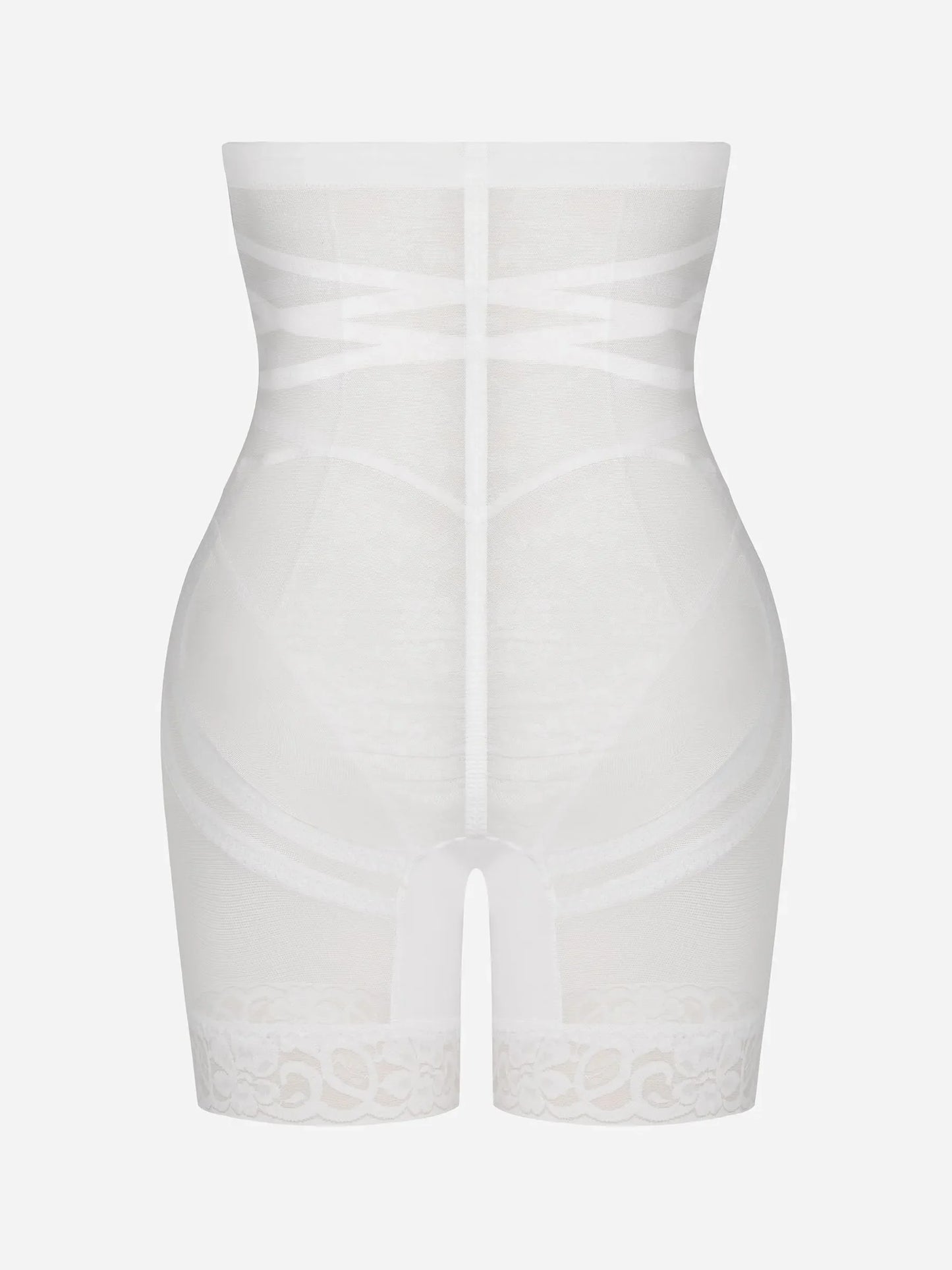 Feelingirl Patterned Lace Breathable Shapewear Shorts