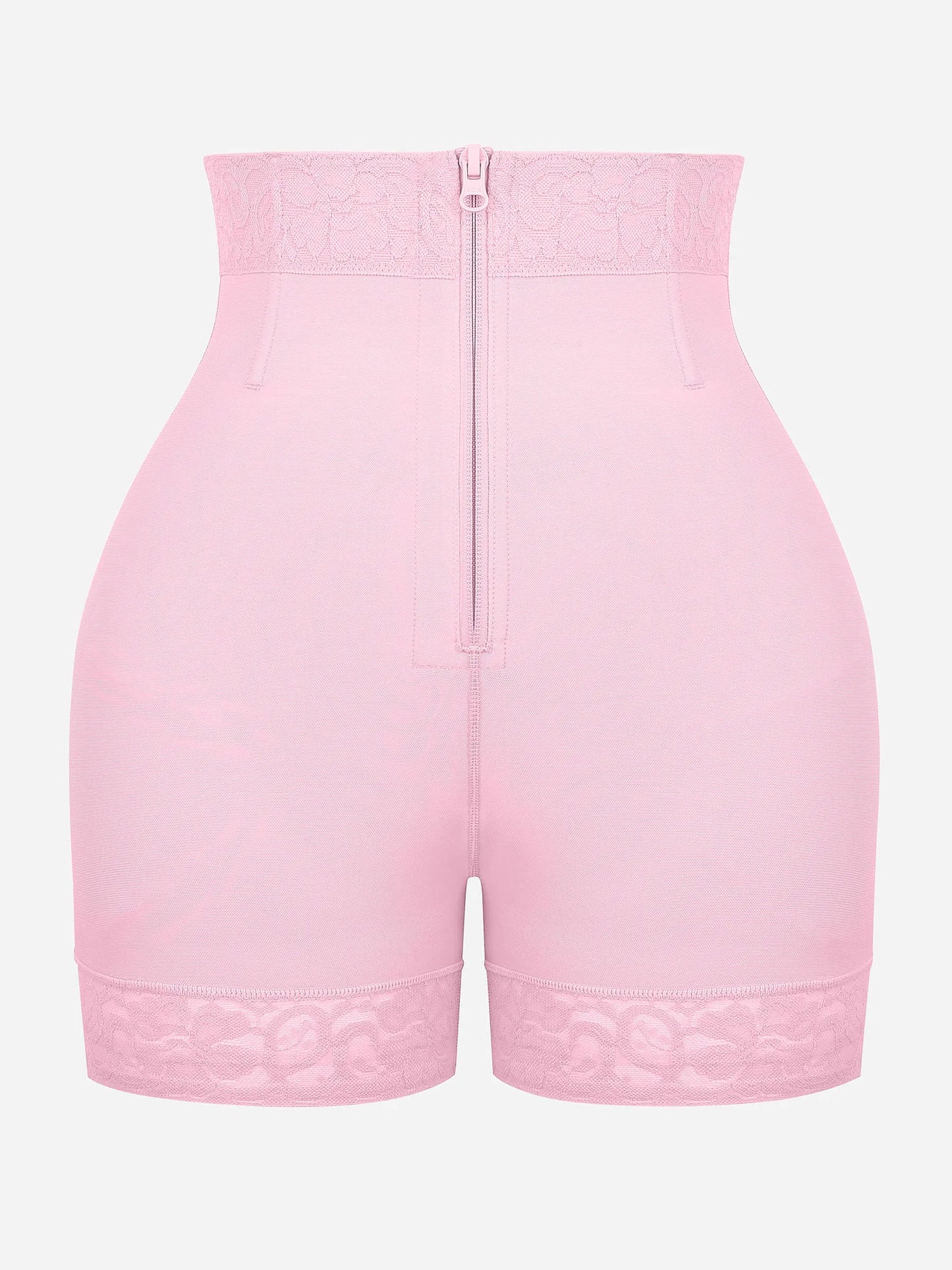 Feelingirl Tummy Control Shaping Shorts Butt Lifter with Clasps and Zipper