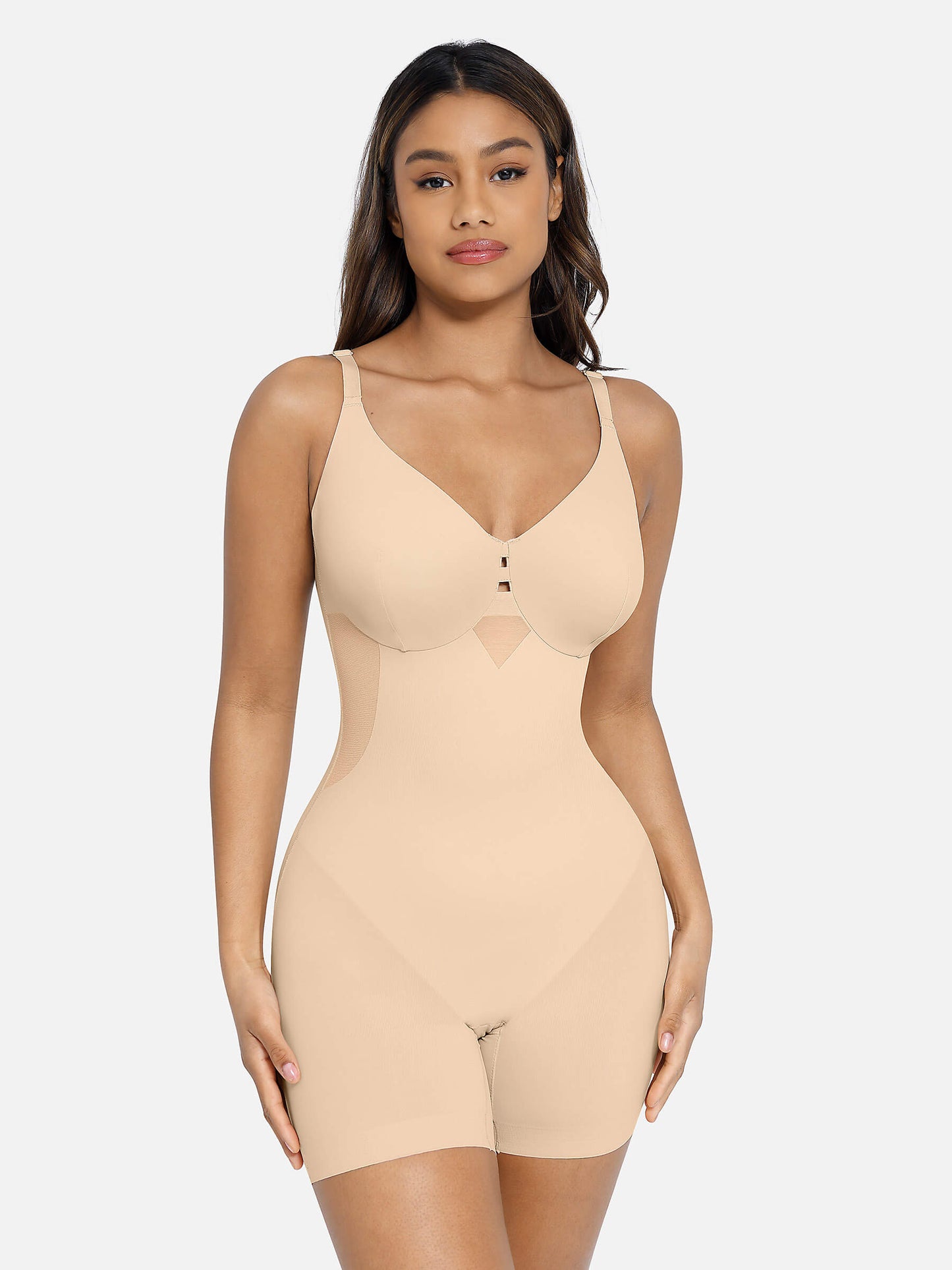 Feelingirl Seamless Thigh Control Breast Lift Shapewear
