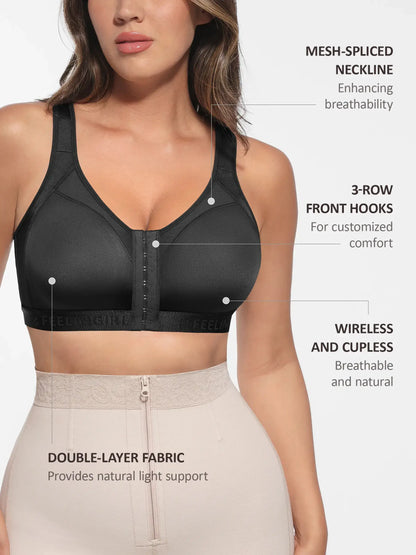 Feelingirl Full Coverage Post-Surgery Bra
