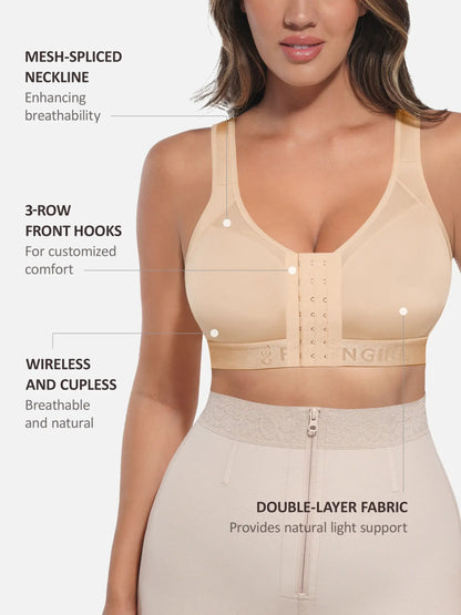 Feelingirl Full Coverage Post-Surgery Bra