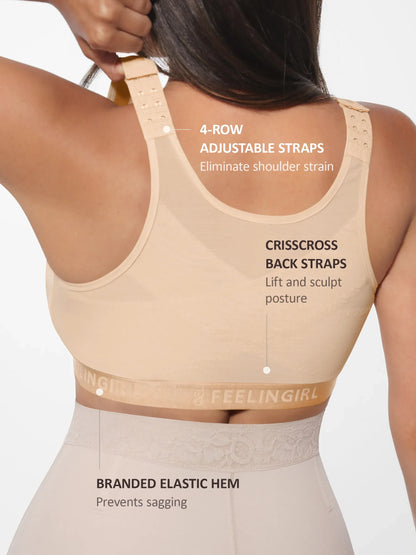 Feelingirl Full Coverage Post-Surgery Bra