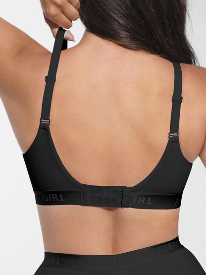 Feelingirl No Underwire Light Support Modal Bra