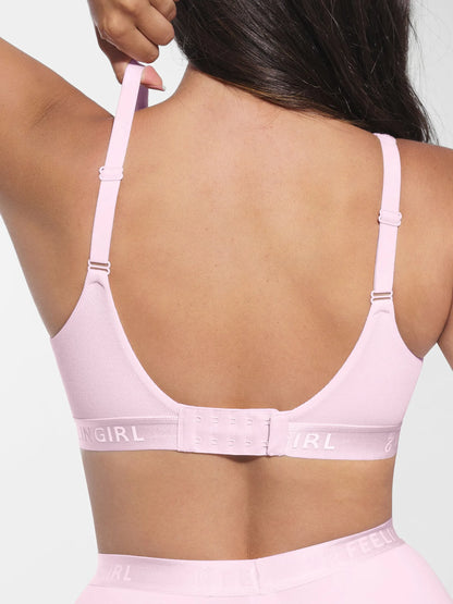 Feelingirl No Underwire Light Support Modal Bra