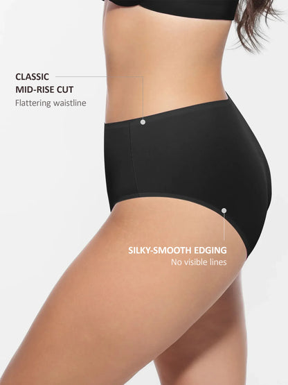 Feelingirl Cloud-Like Mid-Waist Brief Panties
