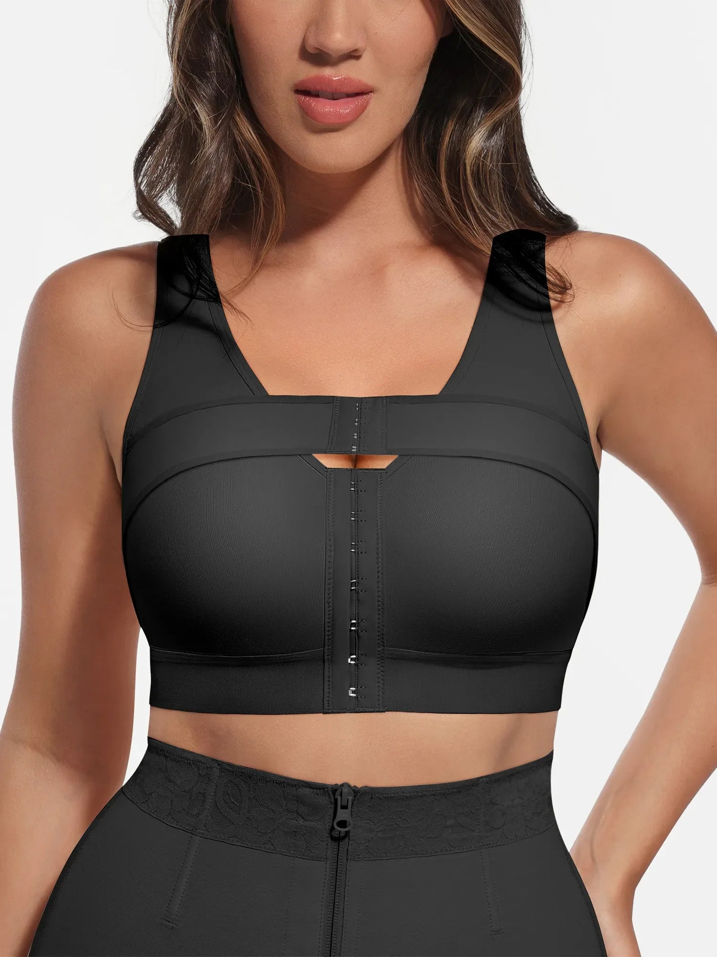 Feelingirl Post-Surgical Full Coverage Bra With Support Band